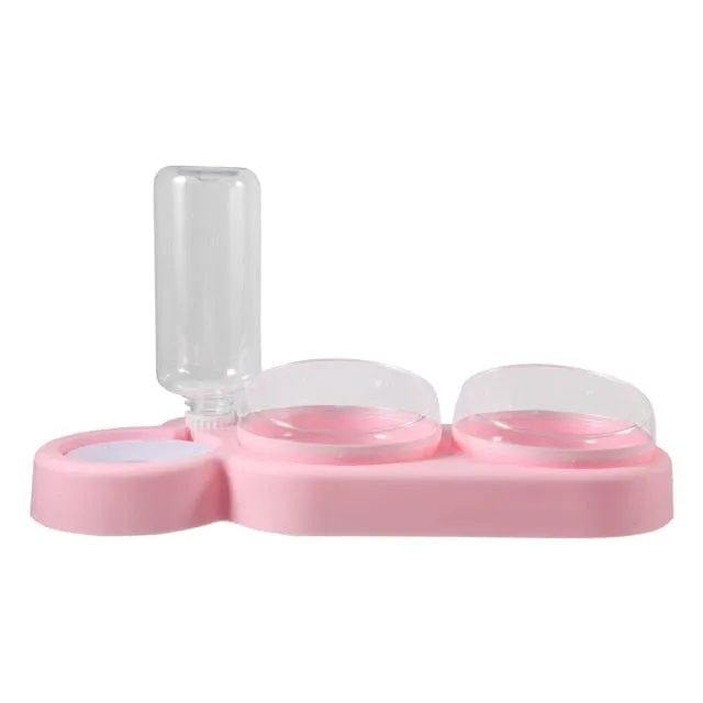 3-in-1 Food Bowl Water Dispenser
