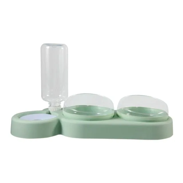 3-in-1 Food Bowl Water Dispenser