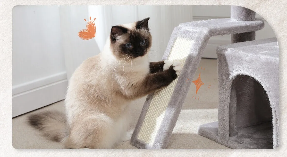 31.5" Compact Cat Scratching Tree/ Post