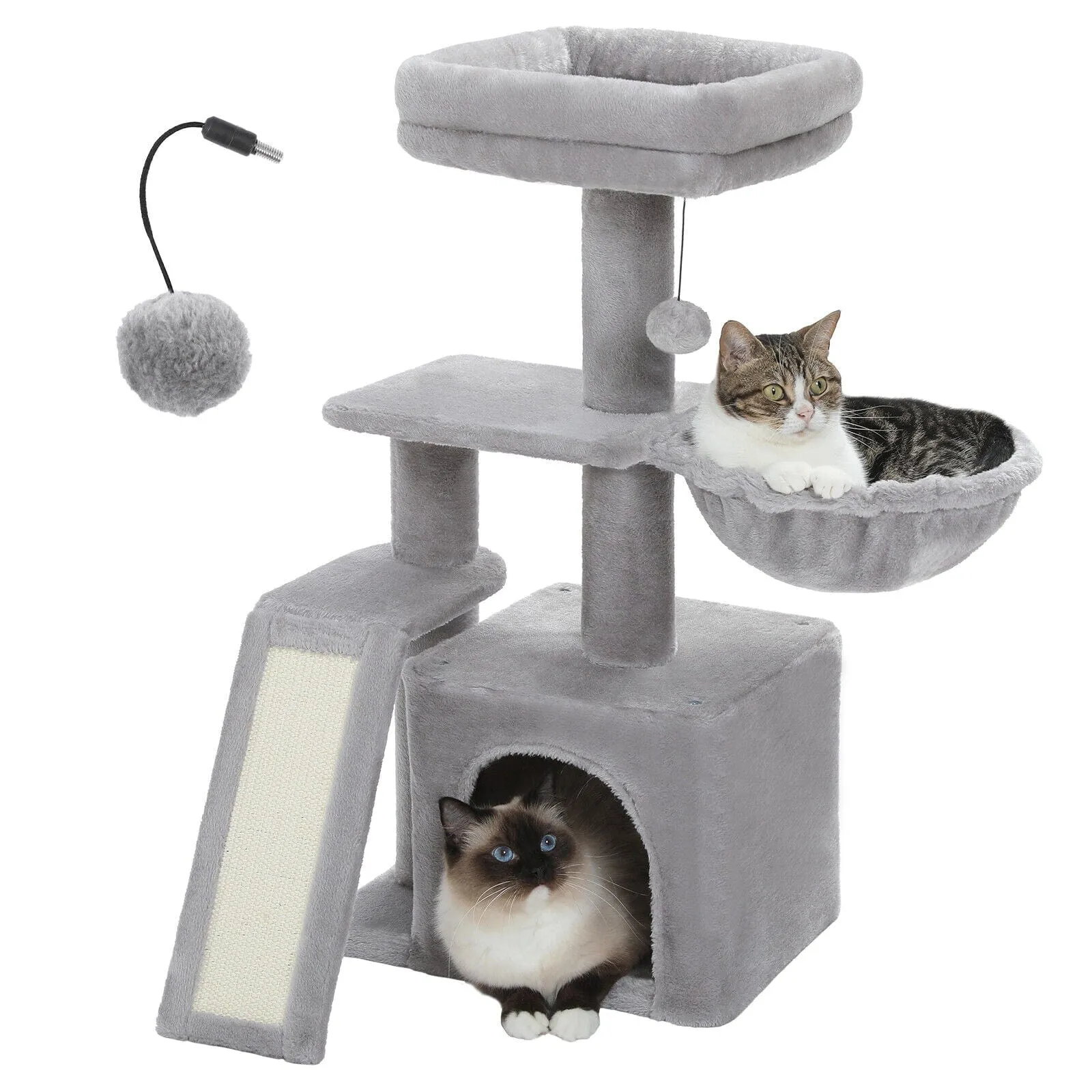 31.5" Compact Cat Scratching Tree/ Post