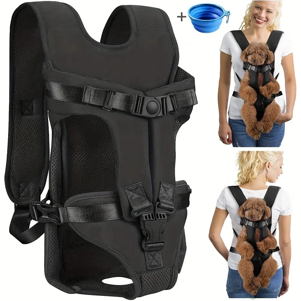 Adjustable Dog Carrier Backpack for Medium and Small Dogs