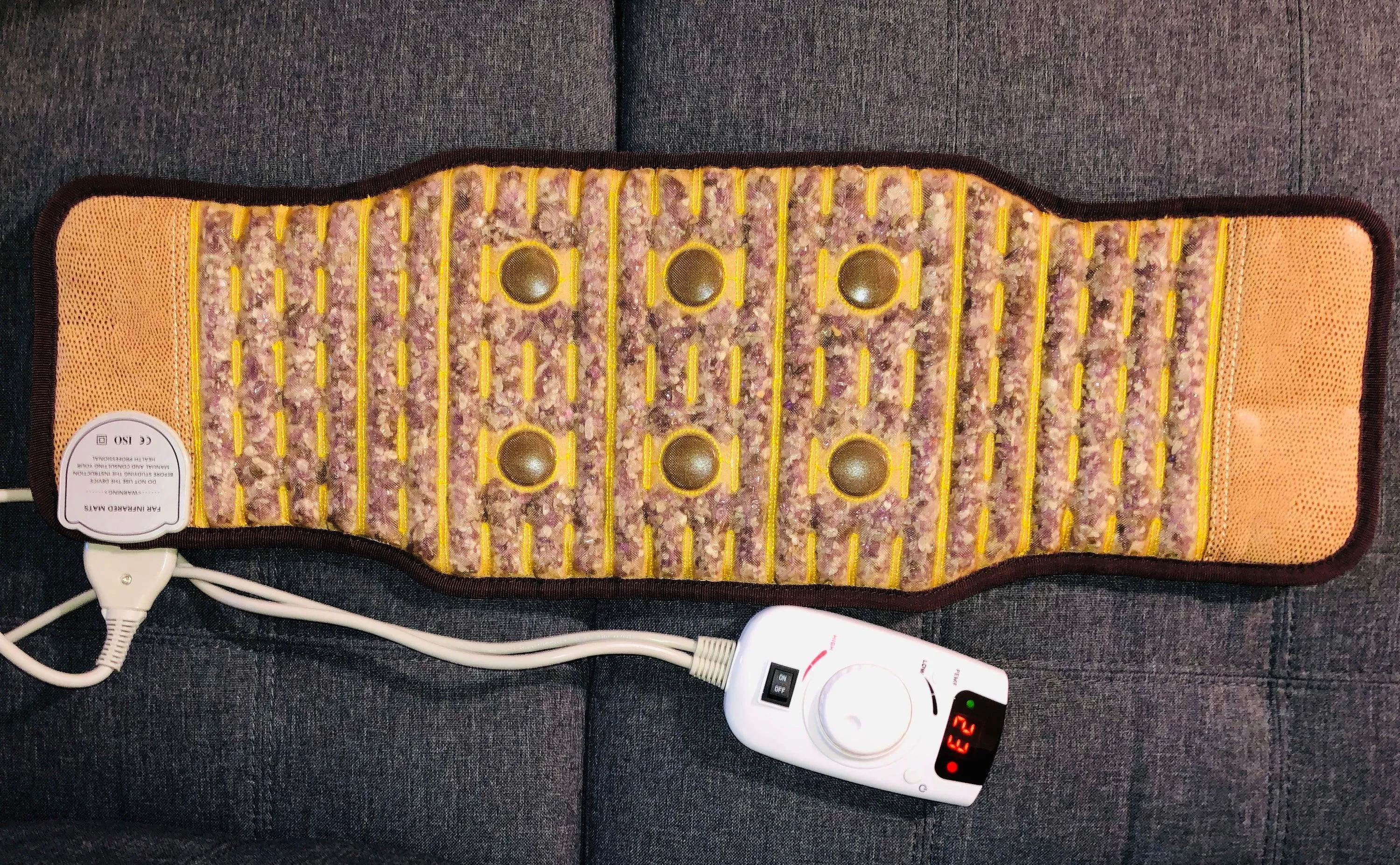 Amethyst PEMF Infrared Heating Belt