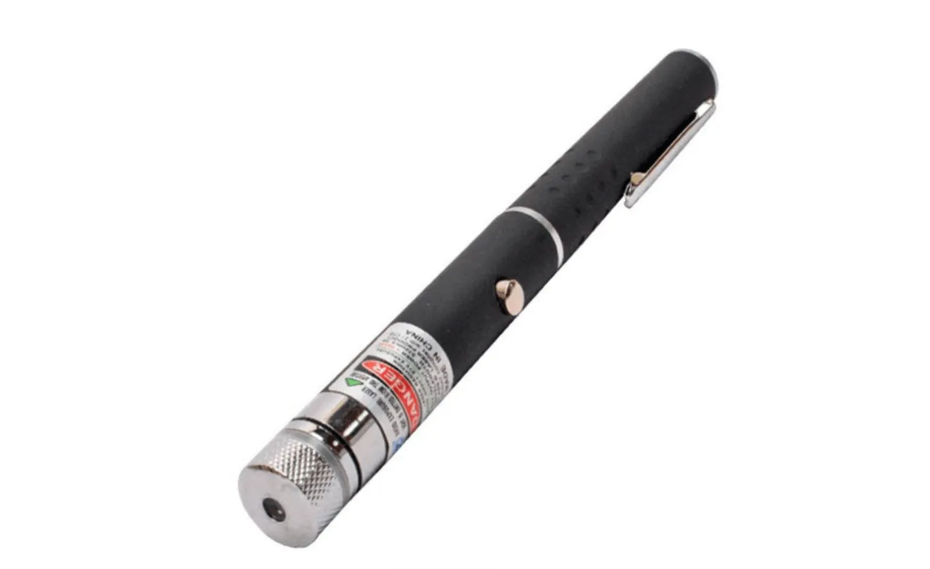 ANDOWL GREEN LASER POINTER PEN (2X AAA BATTERY)