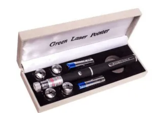ANDOWL GREEN LASER POINTER PEN (2X AAA BATTERY)