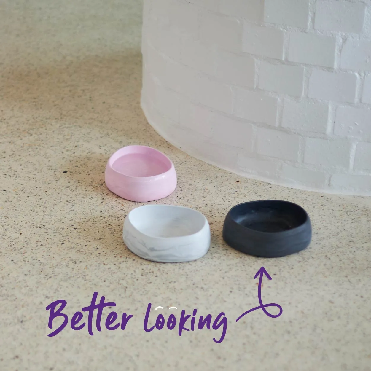 Better Bowl For Dogs - Charcoal Black