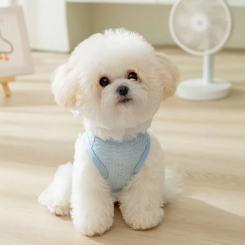Breathable Bear Printed Dog Harness Vest