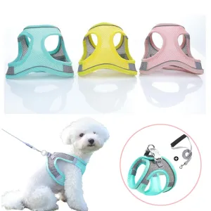 Breathable Dog Harness Reflective Vest