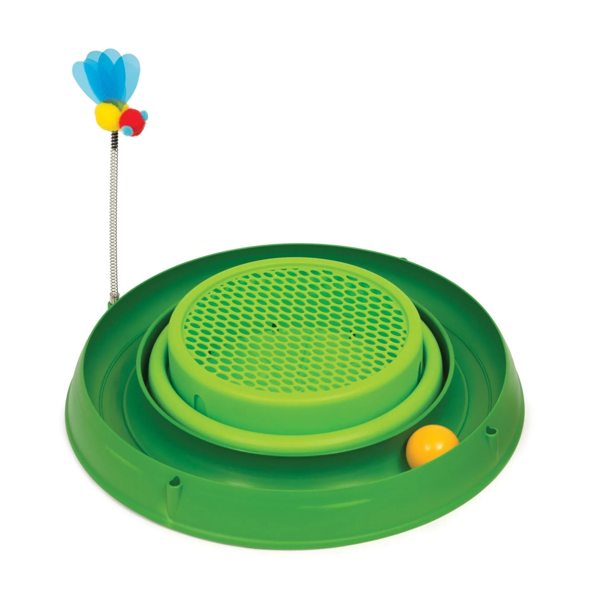 CATIT Circuit Ball Toy with Grass Planter