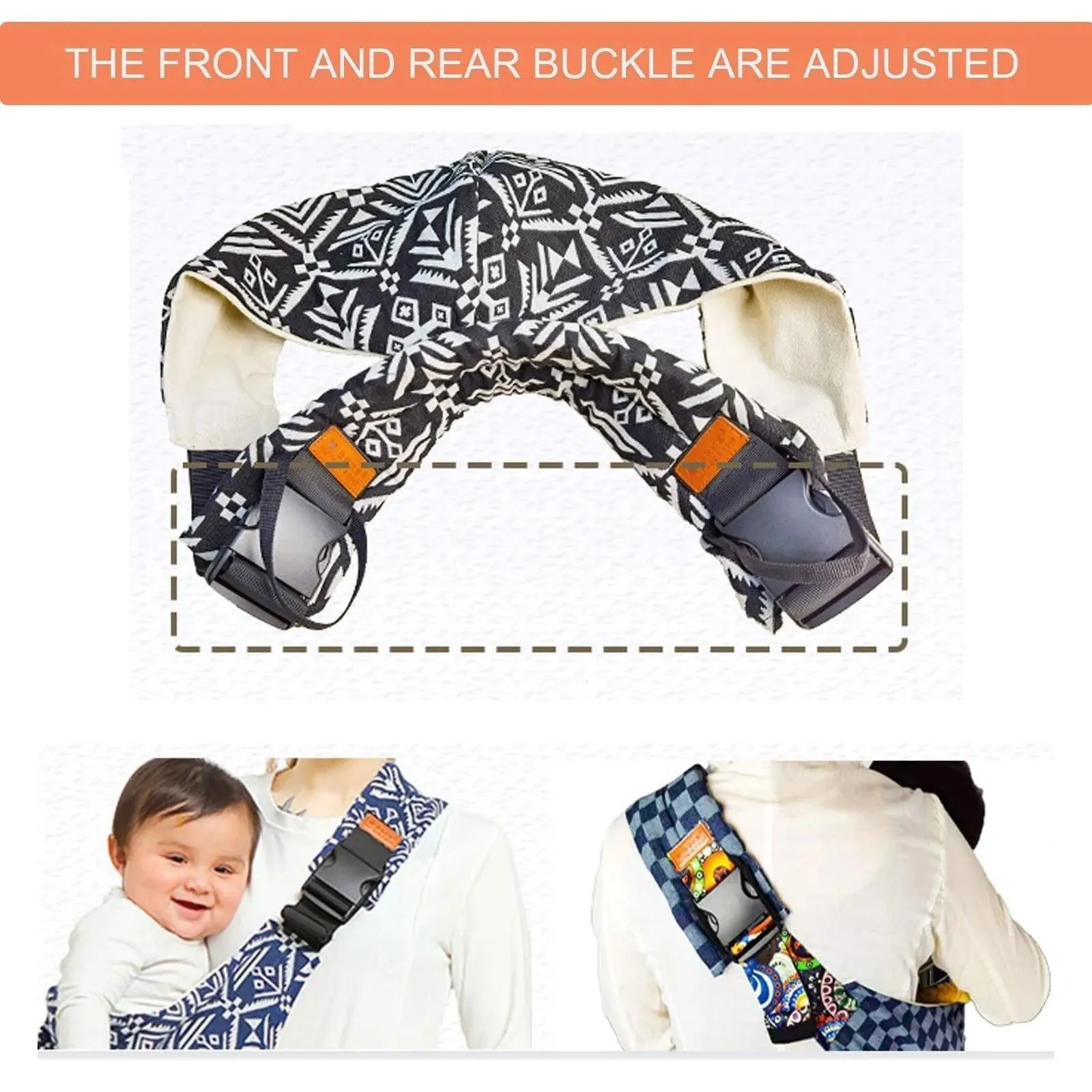 Comfy Baby Sidekick Carrier Sling - Hands-Free Baby Carrying Solution