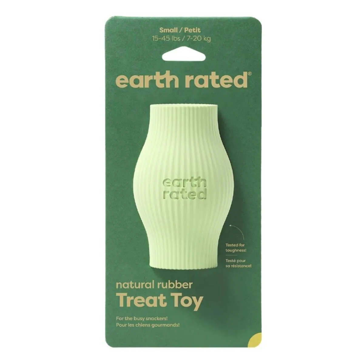 Earth Rated Rubber Treat Dispenser Large Green