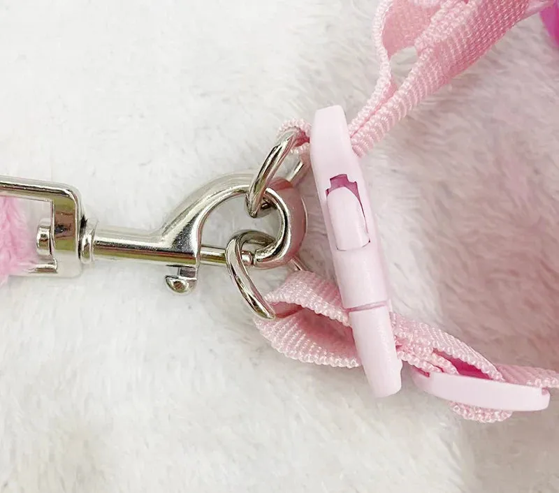 Elegant Soft Diamond Dog Harness Vest