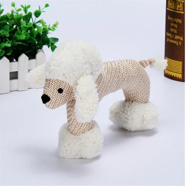 Farm Animals Dog Chew Toys with Squeaker