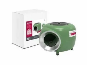 Film Player Cat Toilet Green