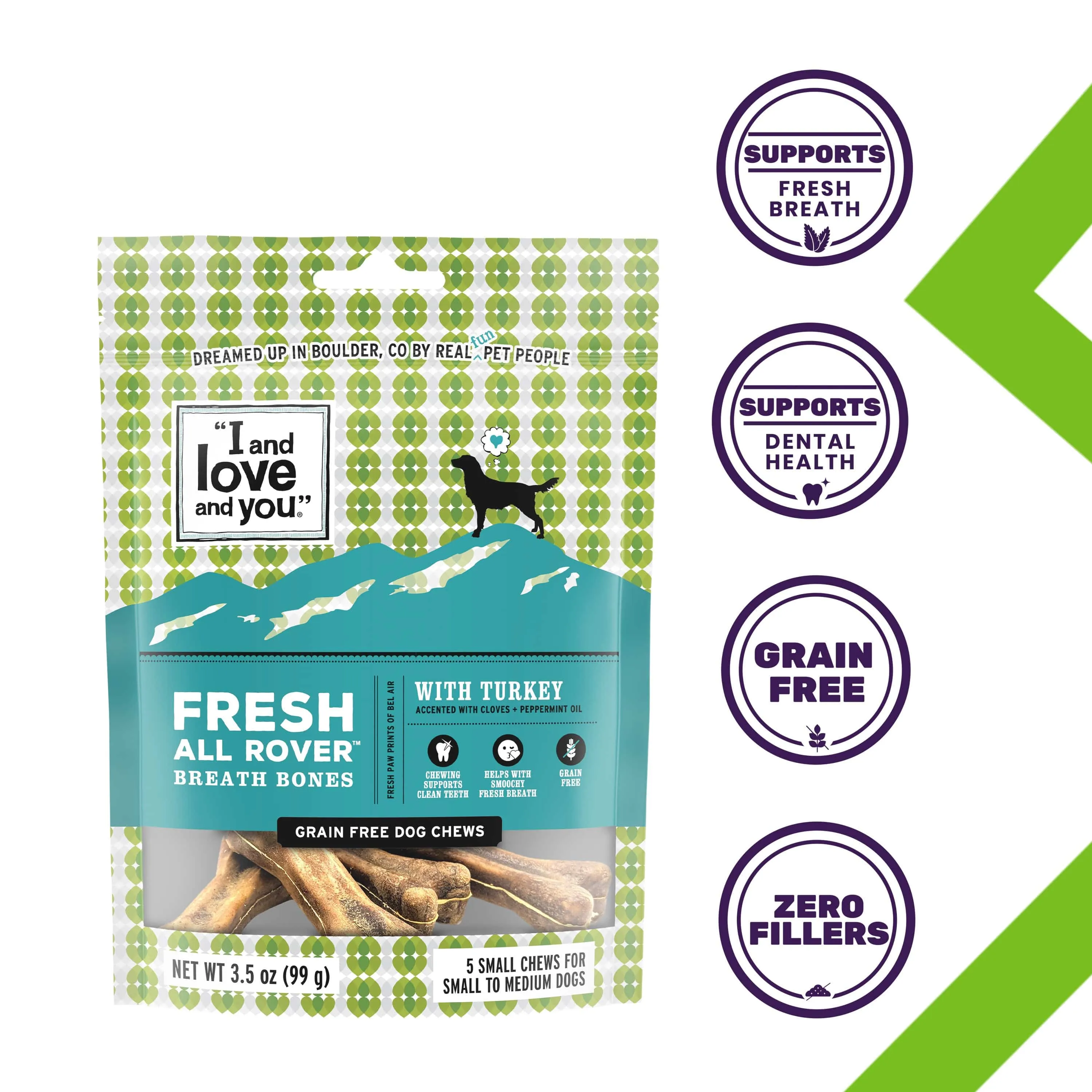 Fresh All Rover - Breath Bones, Small
