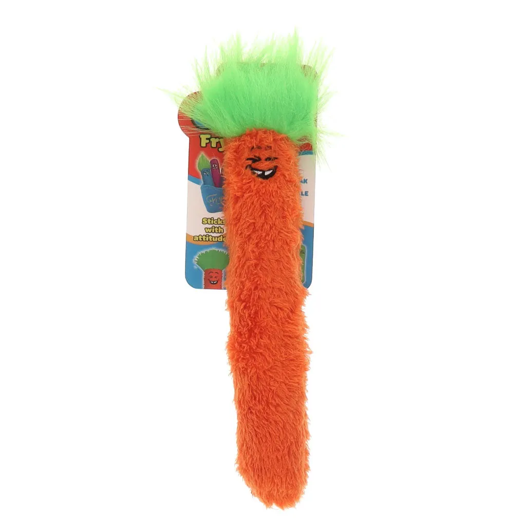 GURU Fry Guys Plush Dog Toy, Jerry