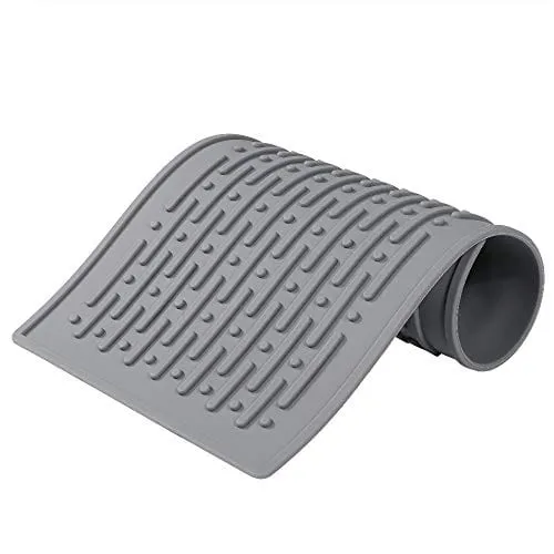 LIMNUO Silicone Dish Drying Mat Easy Clean Dishwasher,Non-Slip,Safe Heat Resistant Trivet