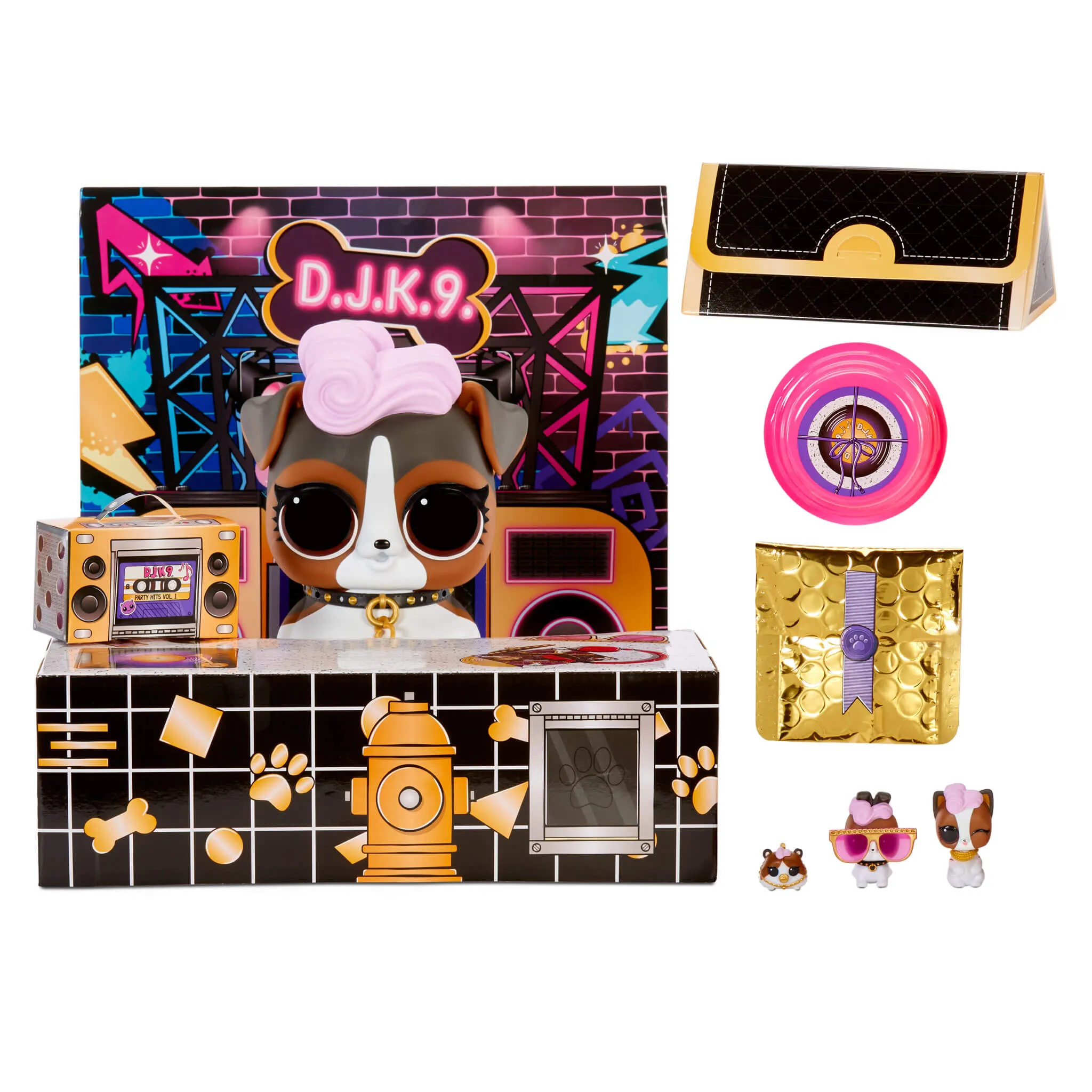 LOL Surprise Big Pet DJ K.9. with 15 Surprises