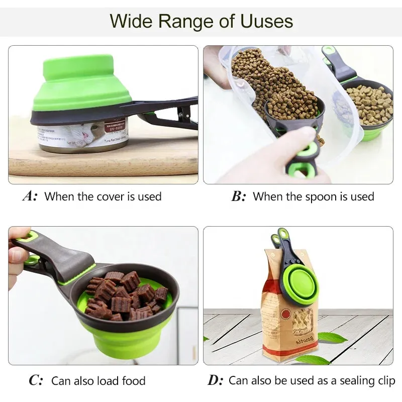 Pet Folding / Travel FOOD SPOON Folding