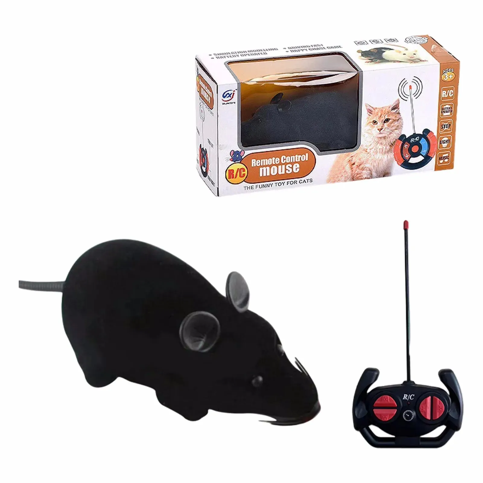 Remote-Controlled Robotic Mouse