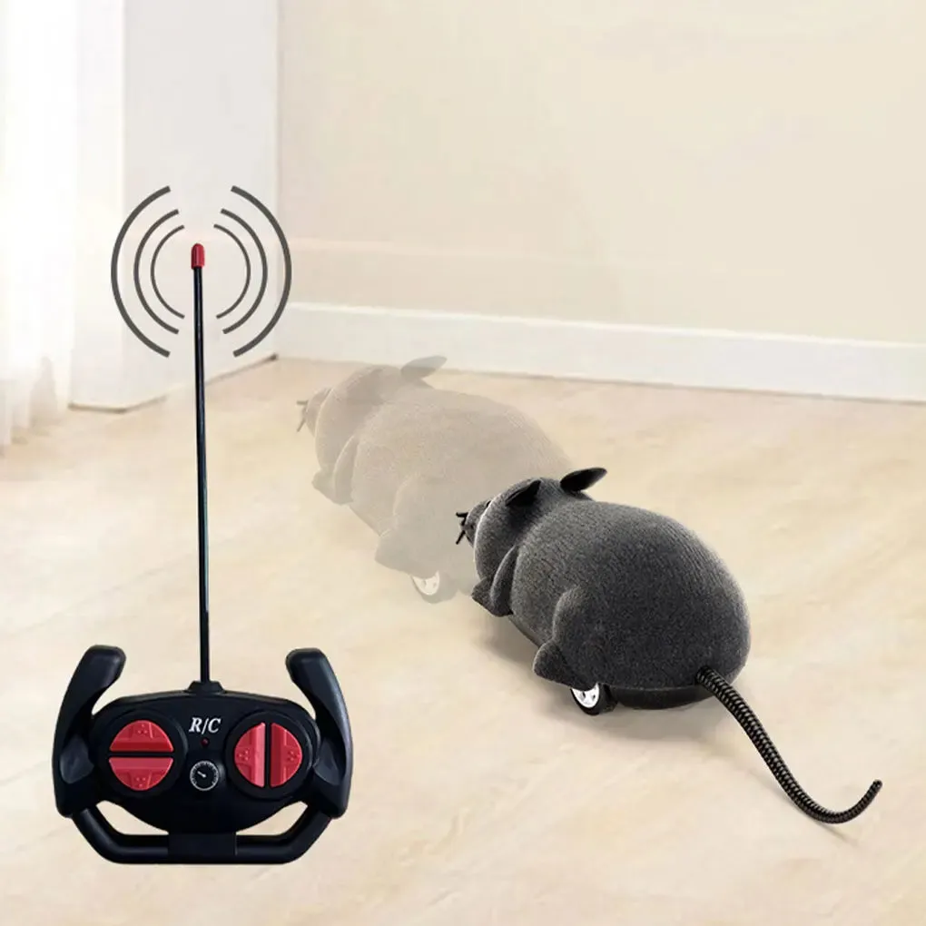 Remote-Controlled Robotic Mouse