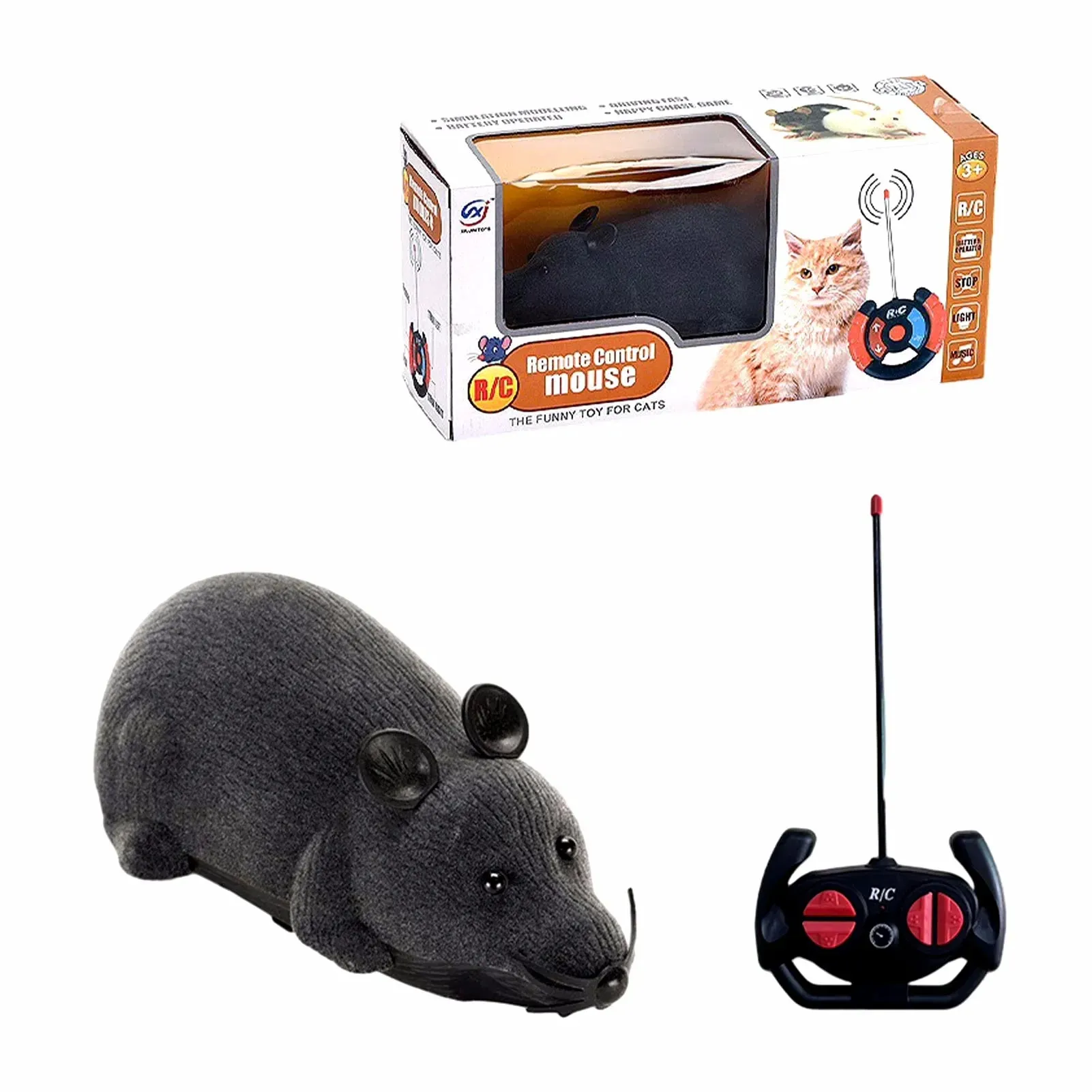 Remote-Controlled Robotic Mouse