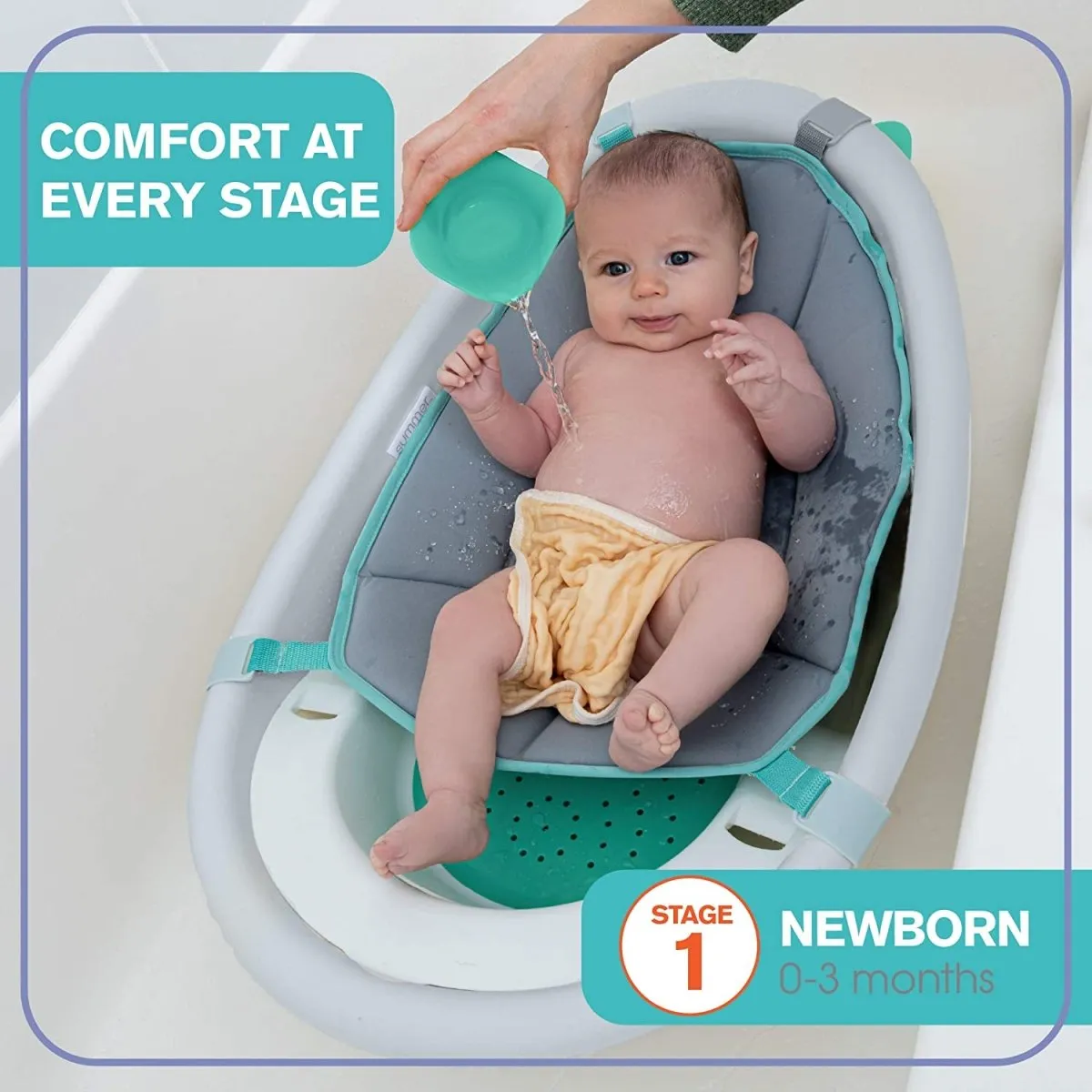 Summer Infant Gentle Support Multi-Stage Bath Tub