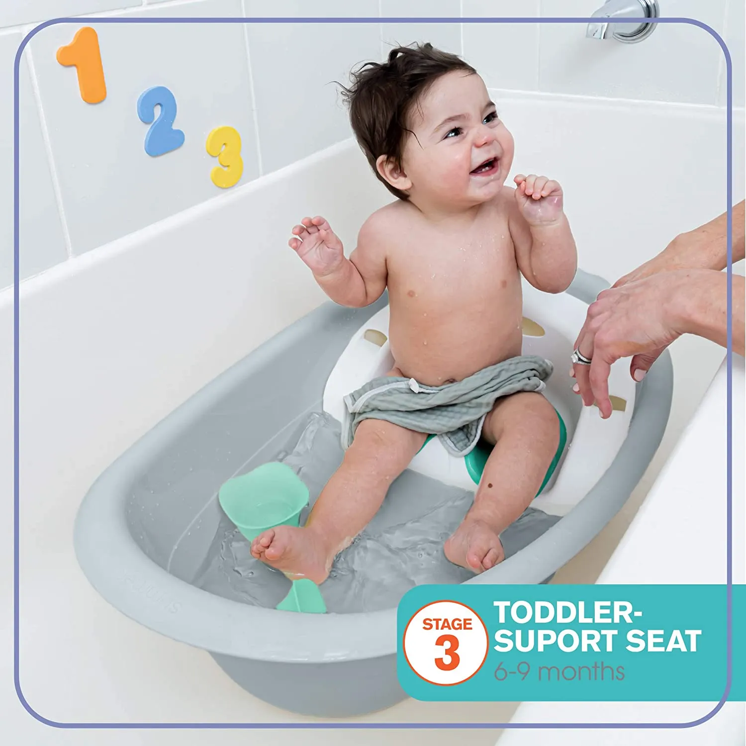 Summer Infant Gentle Support Multi-Stage Bath Tub