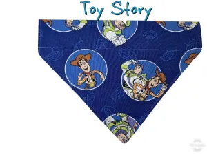 Toy Story Dog Bandana Over the Collar bandana Dog collar bandana puppy Petcollarshandmade