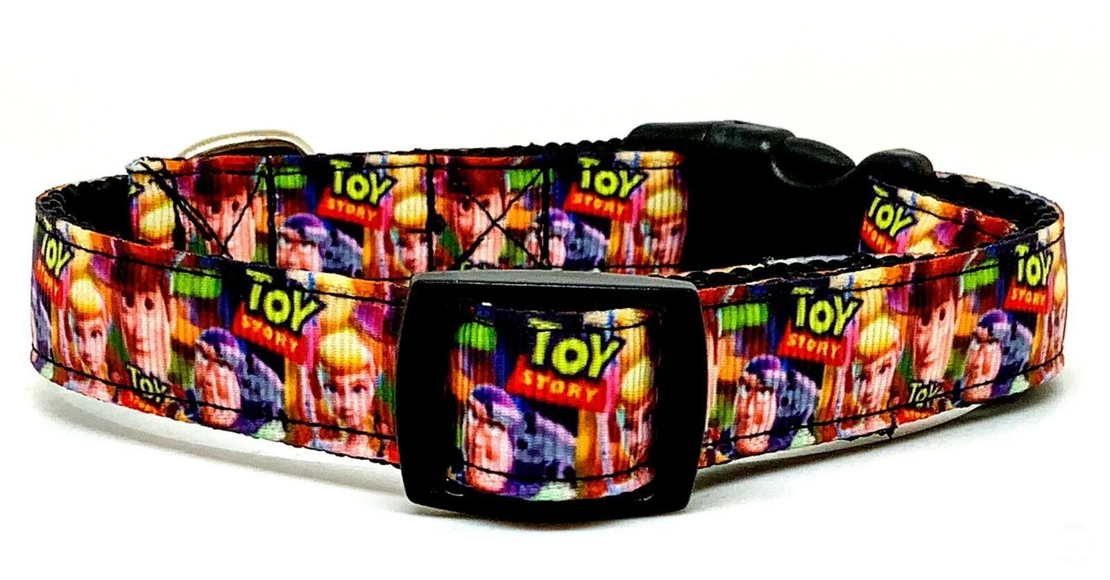 Toy Story dog collar handmade adjustable buckle collar 5/8" wide or leash Petcollarshandmade
