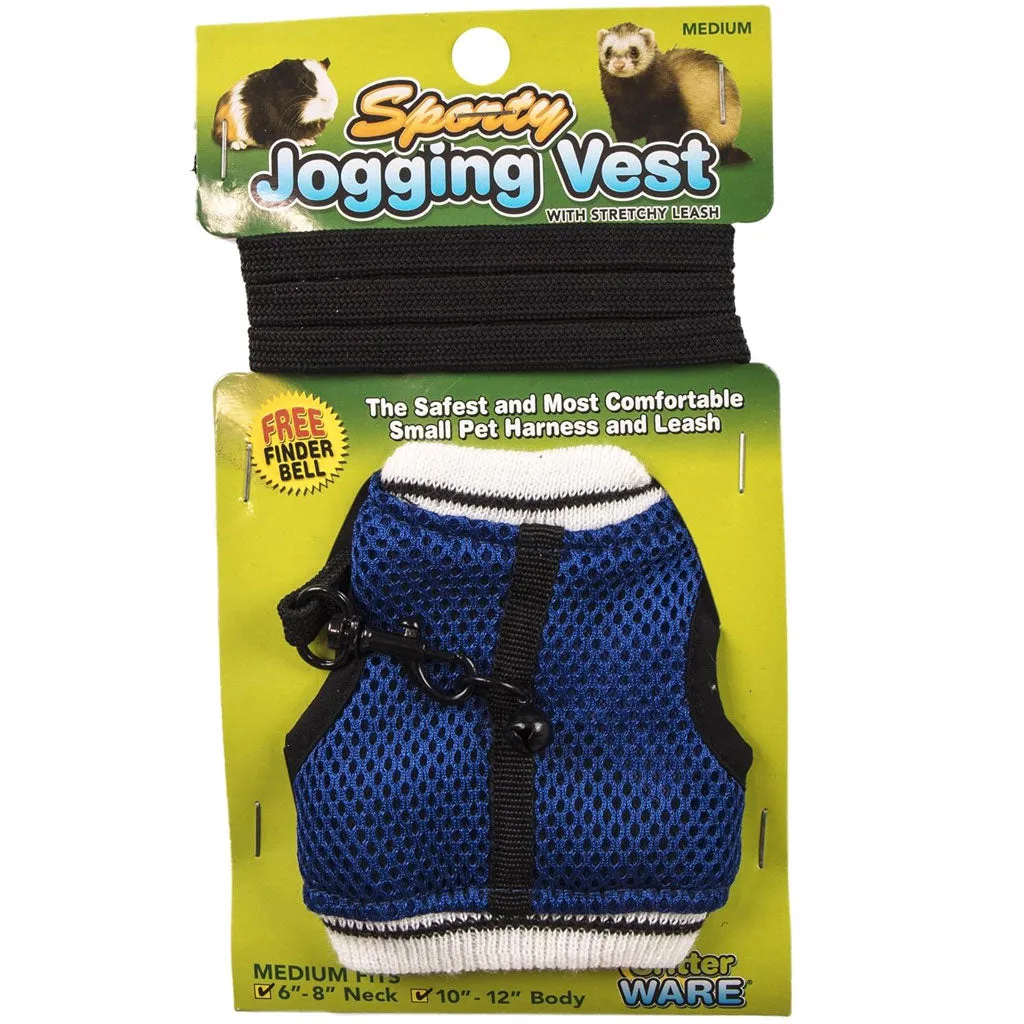Ware Sporty Jogging Vest for Small Animal Harness & Leash, Color Varies