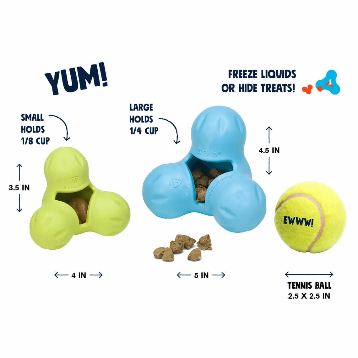 West Paw Zogoflex Large Tux Toy for Dogs